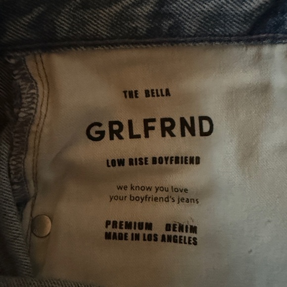 GRLFRND the Bella boyfriend jeans 23 $295 - Picture 4 of 4